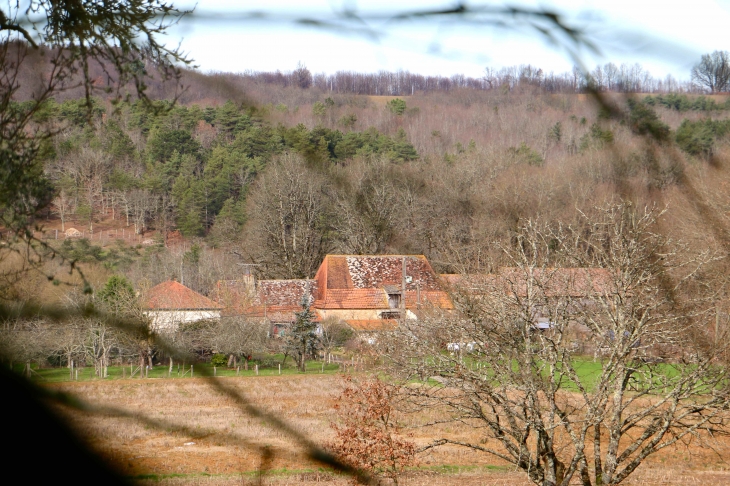 Vue du hameau de Grand Castang. - Mauzac-et-Grand-Castang