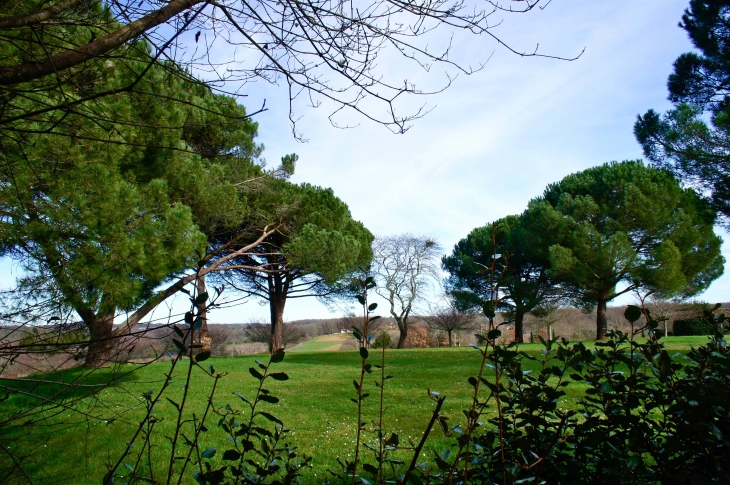 Vue du hameau de Grand Castang. - Mauzac-et-Grand-Castang