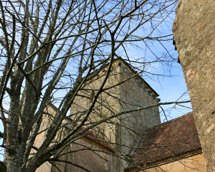 Le clocher de l'église Saint Pierre et Saint Paul. Hameau du Grand Castang. - Mauzac-et-Grand-Castang