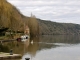 La Dordogne et le petit port fluvial.