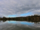 La Dordogne et le pont de chemin de fer.