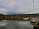 Le Pont de chemin de fer sur la Dordogne.