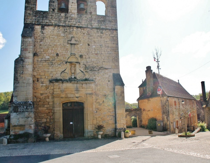 -église Saint-Eutrope - Meyrals