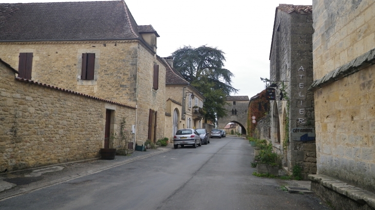 Une rue du village. - Molières