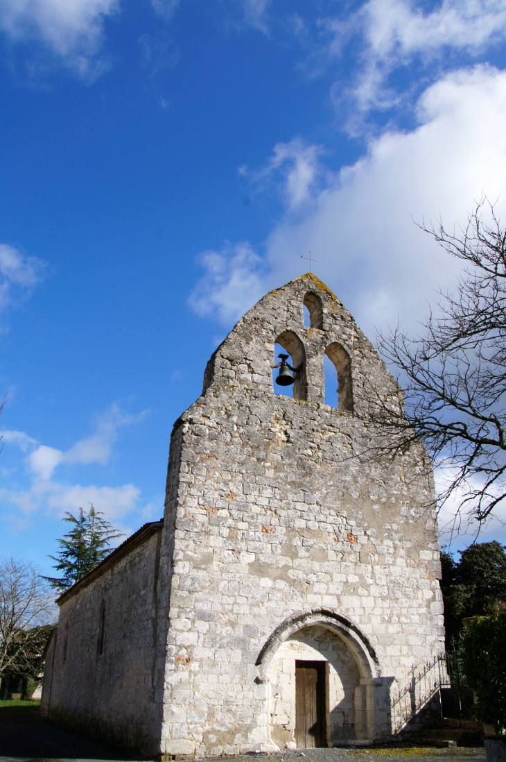 L'église du XVIIe siècle,  de La Bastide. - Monestier