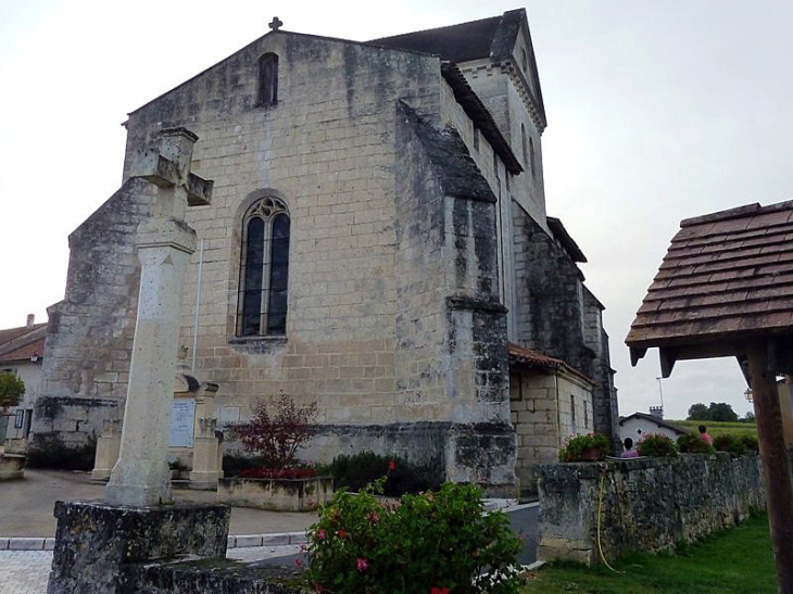 Derrière l'église - Monsec