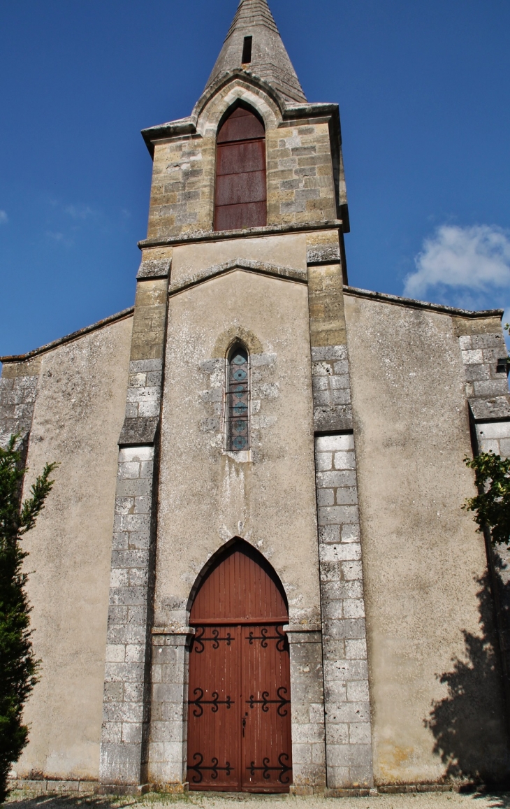 L'église - Montazeau