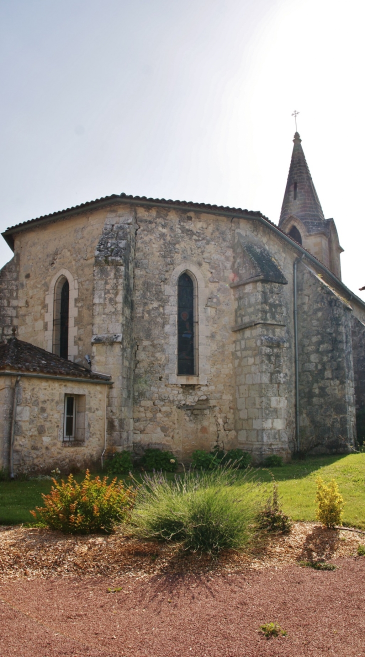 L'église - Montazeau