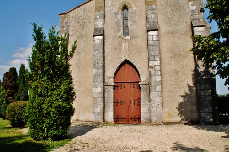 L'église - Montazeau