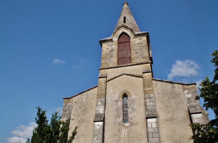 L'église - Montazeau