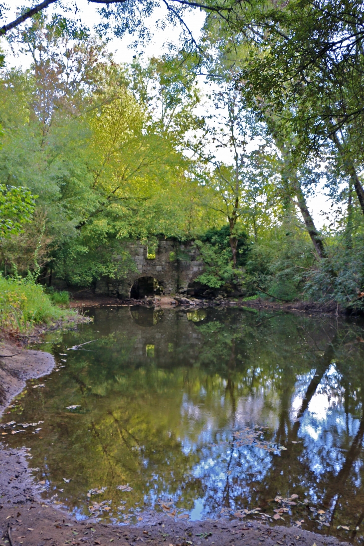 Les vestiges du moulin de calendreau - Montpeyroux