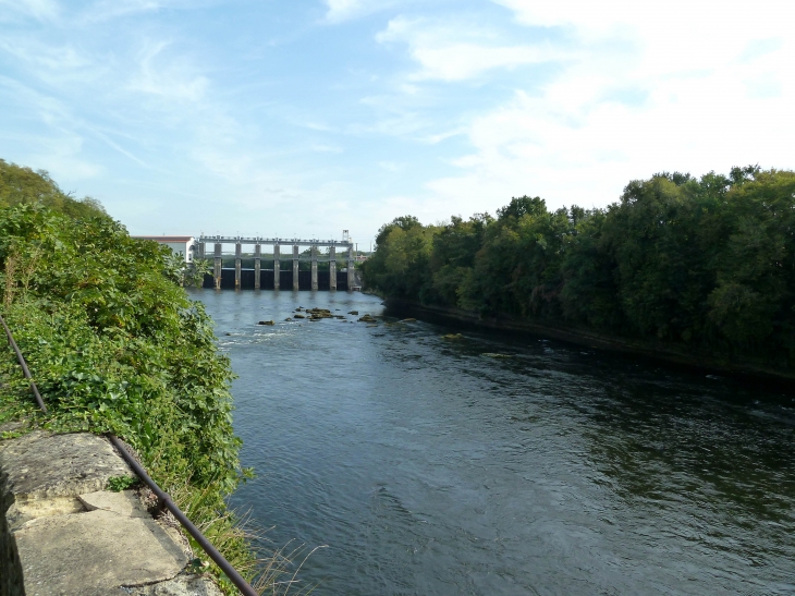 Depuis les berges de la Dordogne - Mouleydier