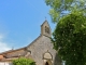 Clocher de l'église Saint Jean Baptiste.