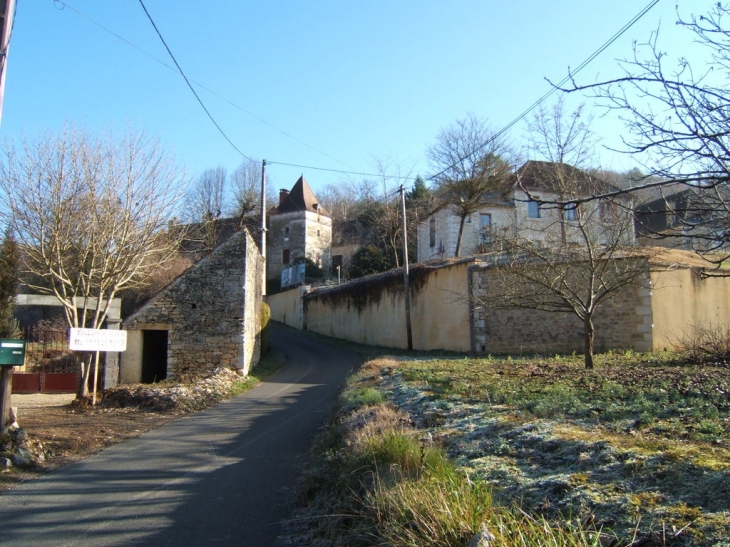 Vue de la mairie d'Orliaguet