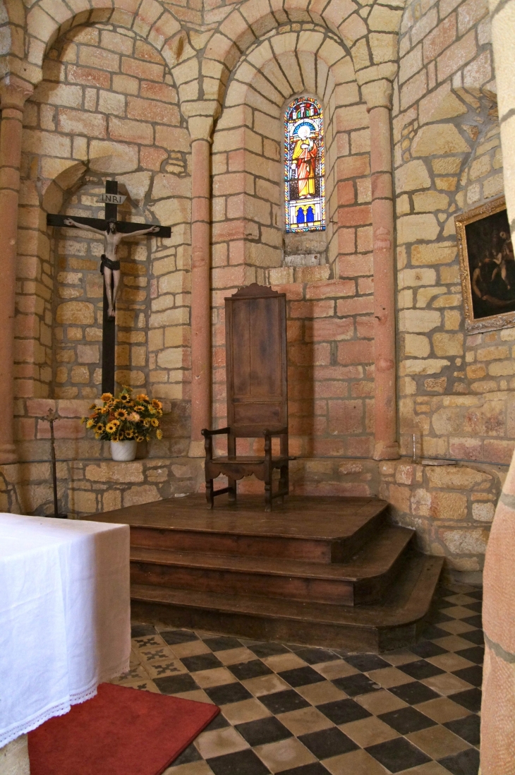 Le Fond du Choeur : Eglise Saint Pierre ès Liens. - Paulin