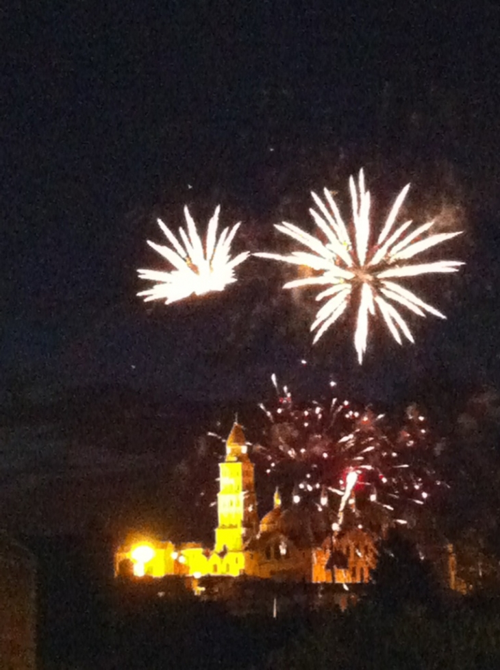 Feu d'artifice du 14 juillet - Périgueux