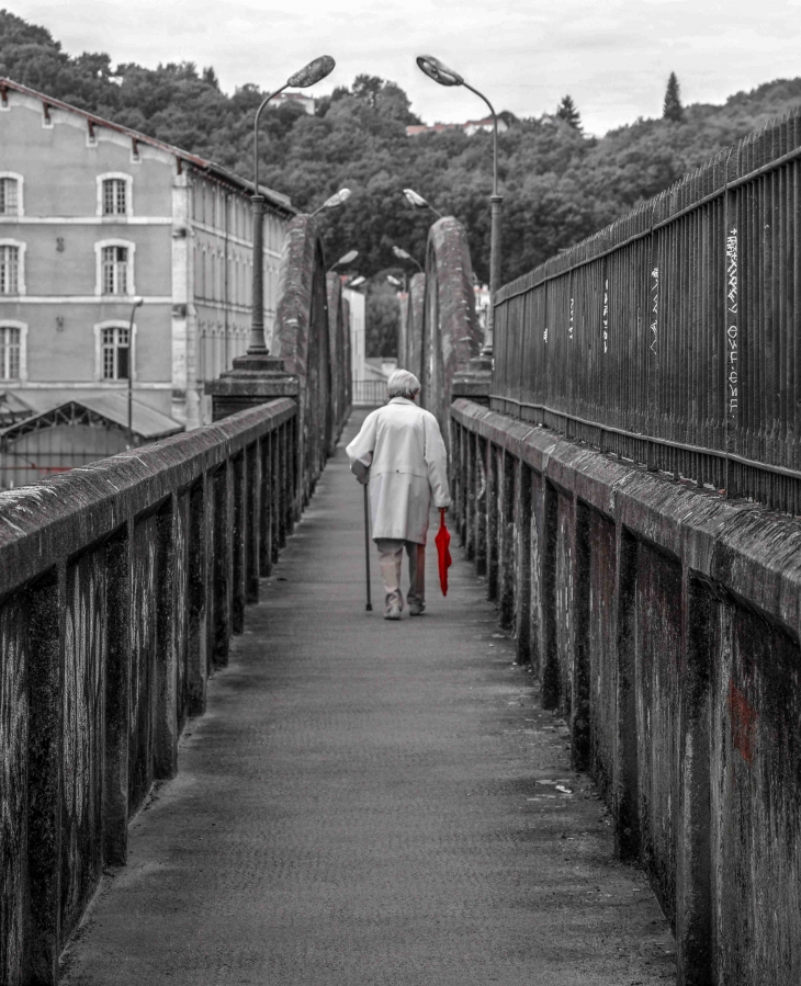 La passerelle de la Gare - Périgueux