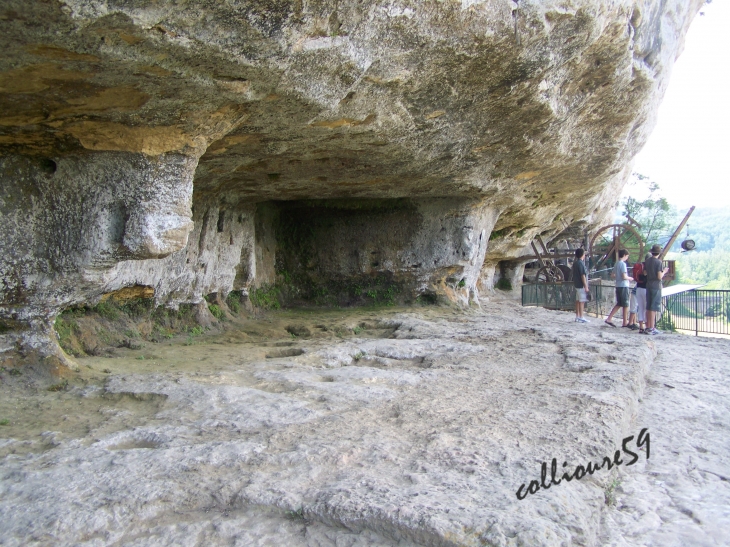 La Roque-Saint-Christophe - Peyzac-le-Moustier