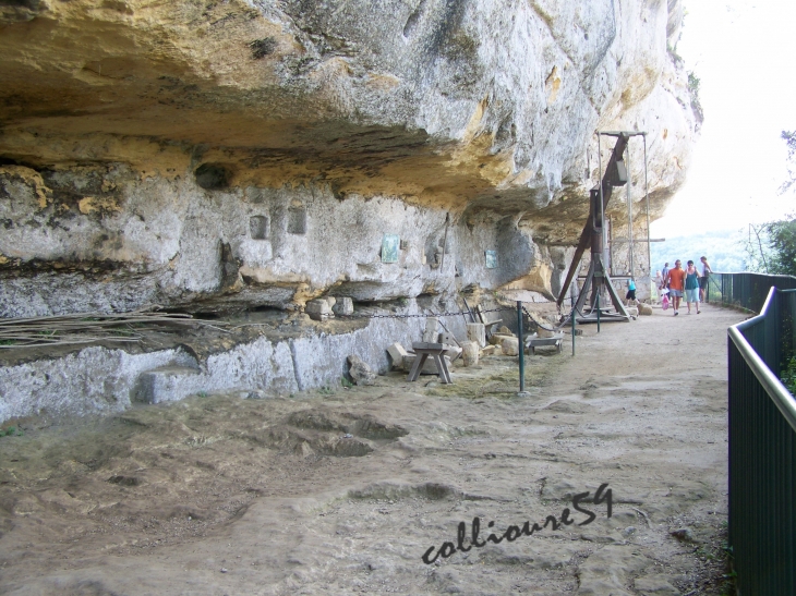 La Roque-Saint-Christophe - Peyzac-le-Moustier