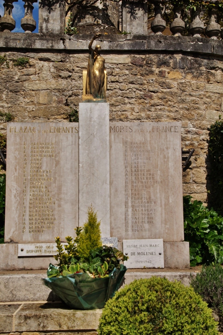 Monument-aux-Morts - Plazac