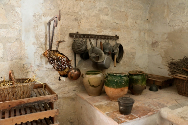 Le château de Bridoire : la cuisine - Ribagnac