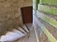 le-chateau-de-bridoire-l-escalier à vis-de-la-tour datant de la fin du XVe siècle