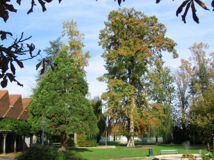 Ribérac. Jardin public