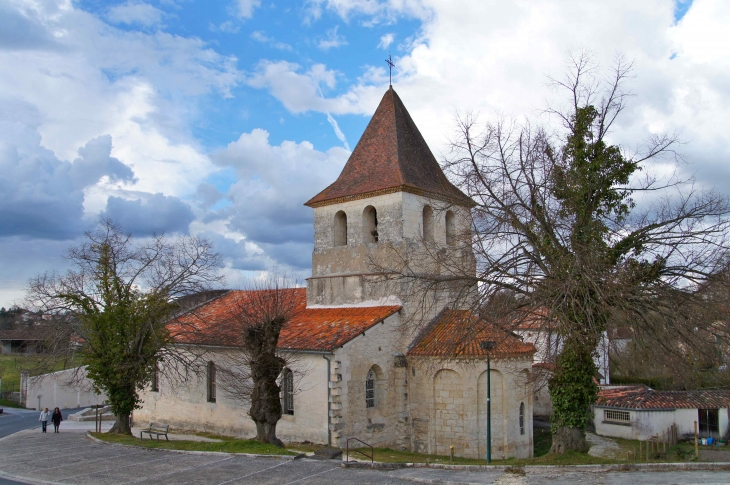 Ancienne église Notre-Dame, ex-chapelle du château, XIIe siècle. - Ribérac