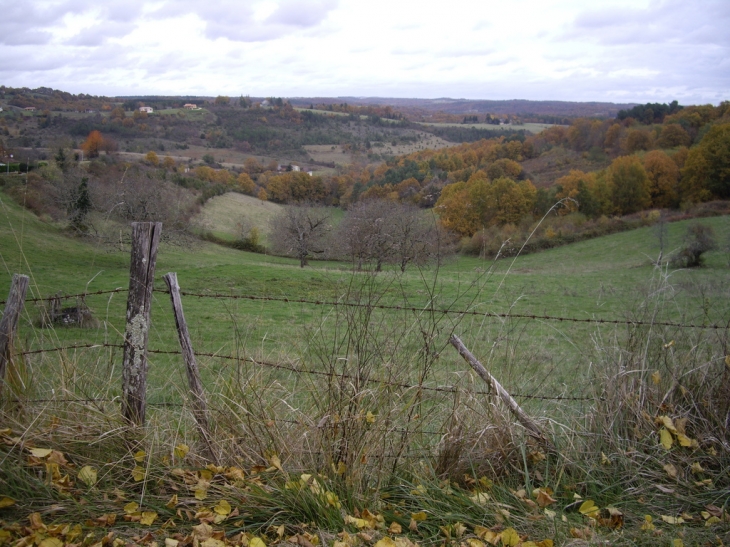 Paysage de Rouffignac. - Rouffignac-Saint-Cernin-de-Reilhac