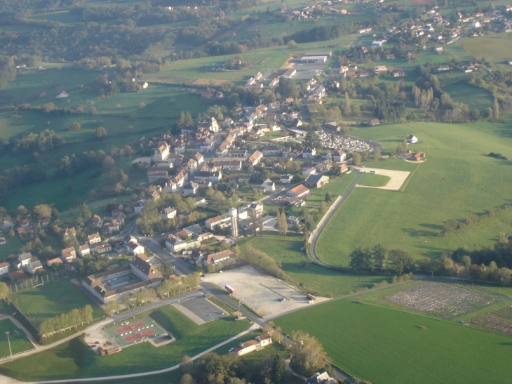 Vue générale du village de Rouffignac - Rouffignac-Saint-Cernin-de-Reilhac