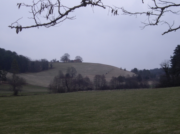 Lieu-dit La Mouthe au sommet de la colline. - Rouffignac-Saint-Cernin-de-Reilhac