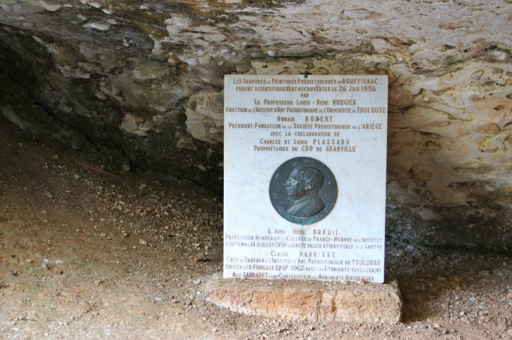 Dans la grotte de Rouffignac. - Rouffignac-Saint-Cernin-de-Reilhac