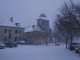 Photo suivante de Rouffignac-Saint-Cernin-de-Reilhac L'église sous la neige.