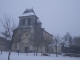 Photo suivante de Rouffignac-Saint-Cernin-de-Reilhac L'église sous la neige.