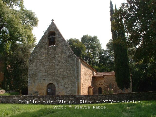 L'église saint Victor - Sagelat