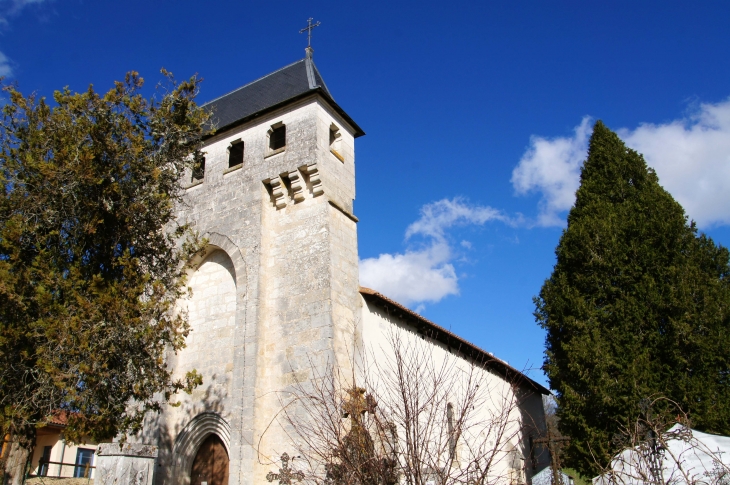 L'église Saint Antoine. - Saint-Antoine-d'Auberoche