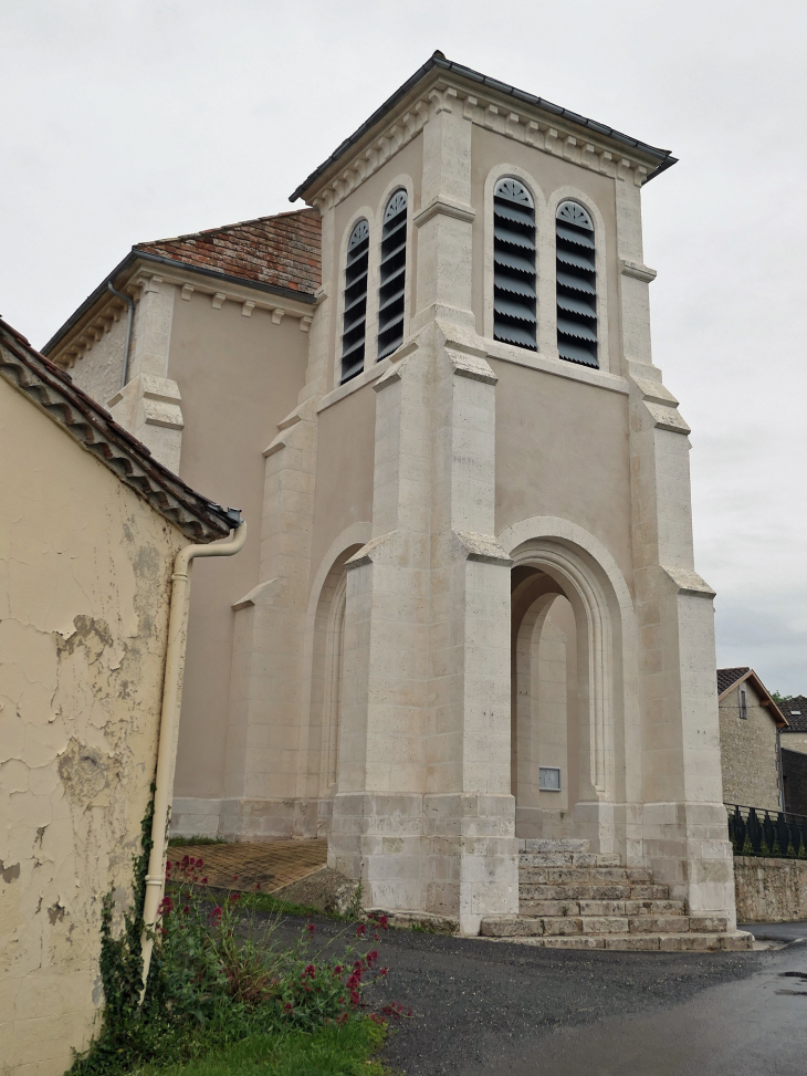 L'église - Saint-Aubin-de-Cadelech