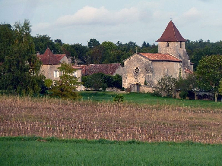 Vue sur le village - Saint-Félix-de-Bourdeilles