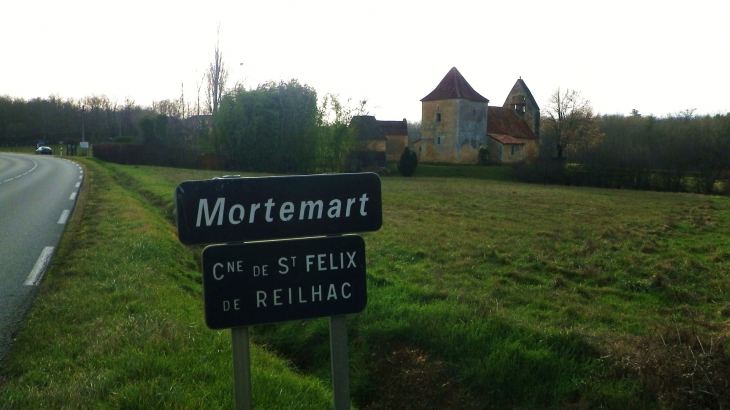 L'église de Mortemart, préceptorerie de St Jean de Jérusalem XIIIème. - Saint-Félix-de-Reillac-et-Mortemart