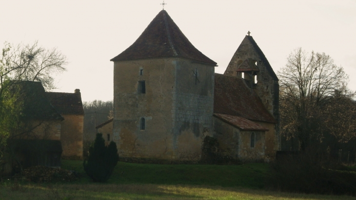 L'église de Mortemart. - Saint-Félix-de-Reillac-et-Mortemart