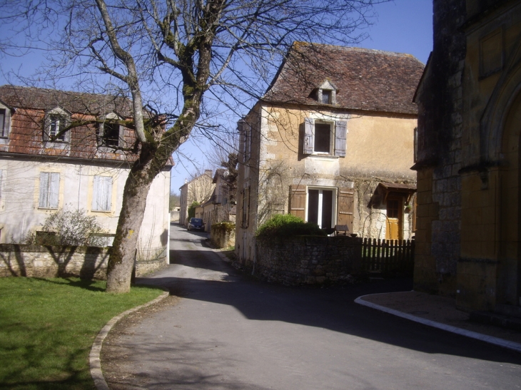 Maisons typiques. - Saint-Félix-de-Villadeix