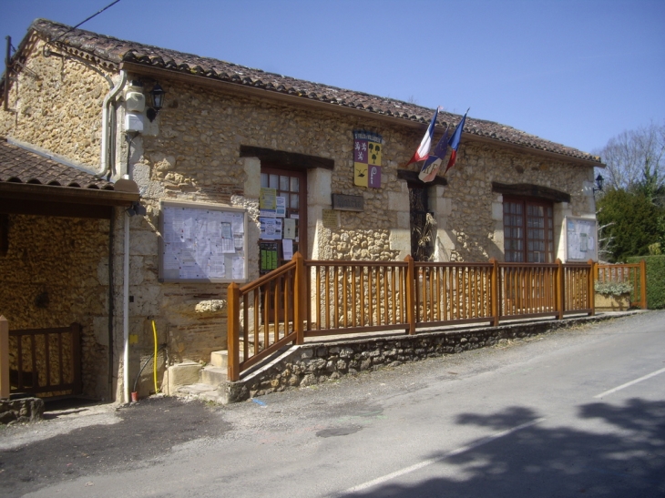 La mairie. - Saint-Félix-de-Villadeix