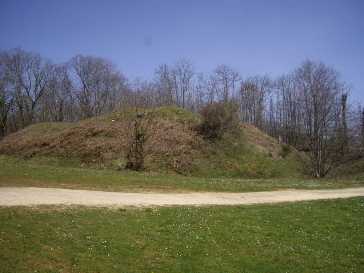 La motte féodale. - Saint-Félix-de-Villadeix