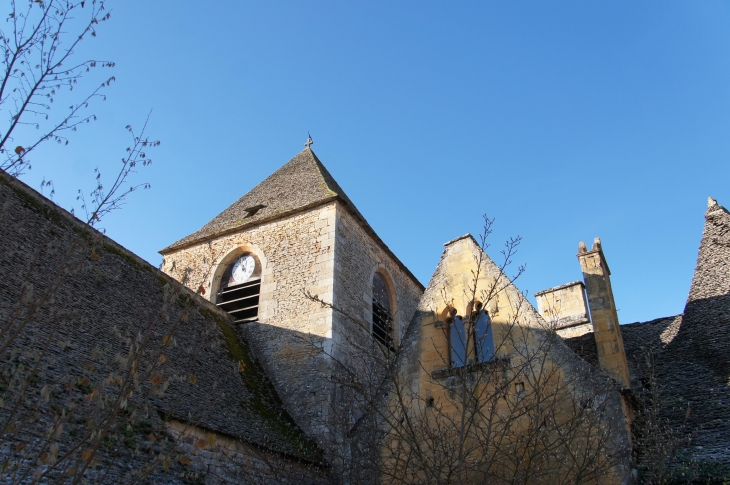 Clocher-de-l-eglise-notre-dame de l'Assomption. - Saint-Geniès