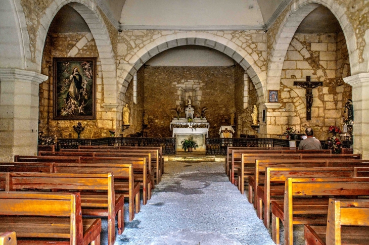 Eglise de Saint Georges - Saint-Georges-de-Montclard