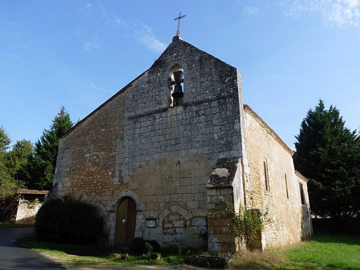 L'église de saint Georges - Saint-Georges-de-Montclard