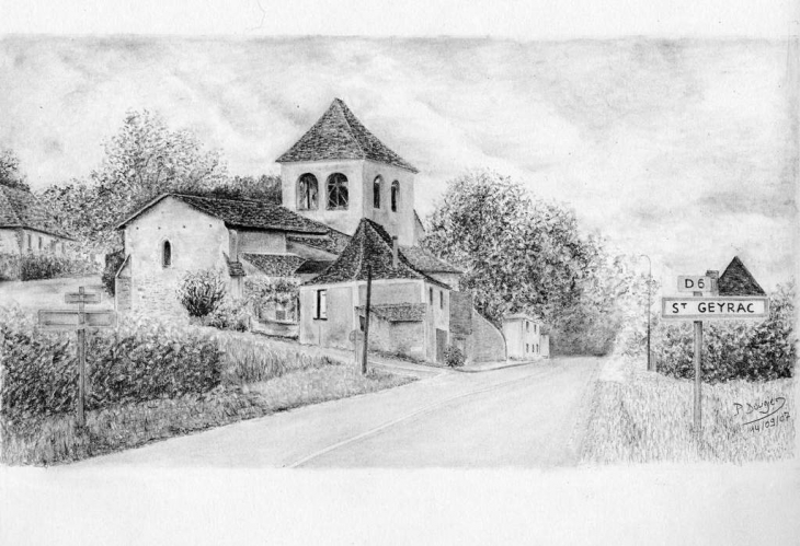 Dessin - Saint-Geyrac