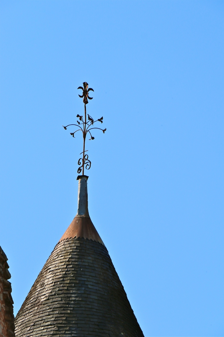 Paratonnerre du château. - Saint-Jory-las-Bloux