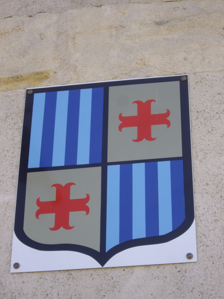 Le blason du village. - Saint-Julien-de-Crempse