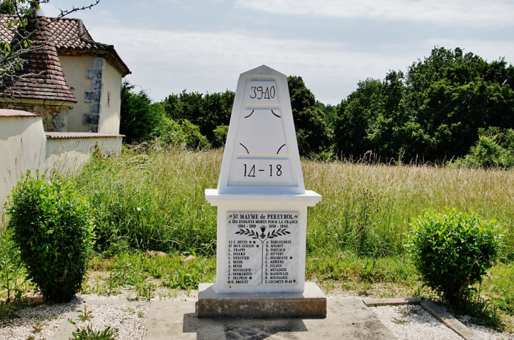 Monument-aux-Morts - Saint-Maime-de-Péreyrol